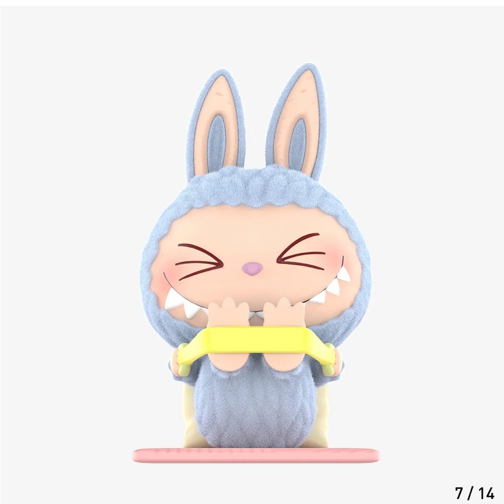 POPMART unopened LABUBU lazy yoga confirmed Stretch out figurine